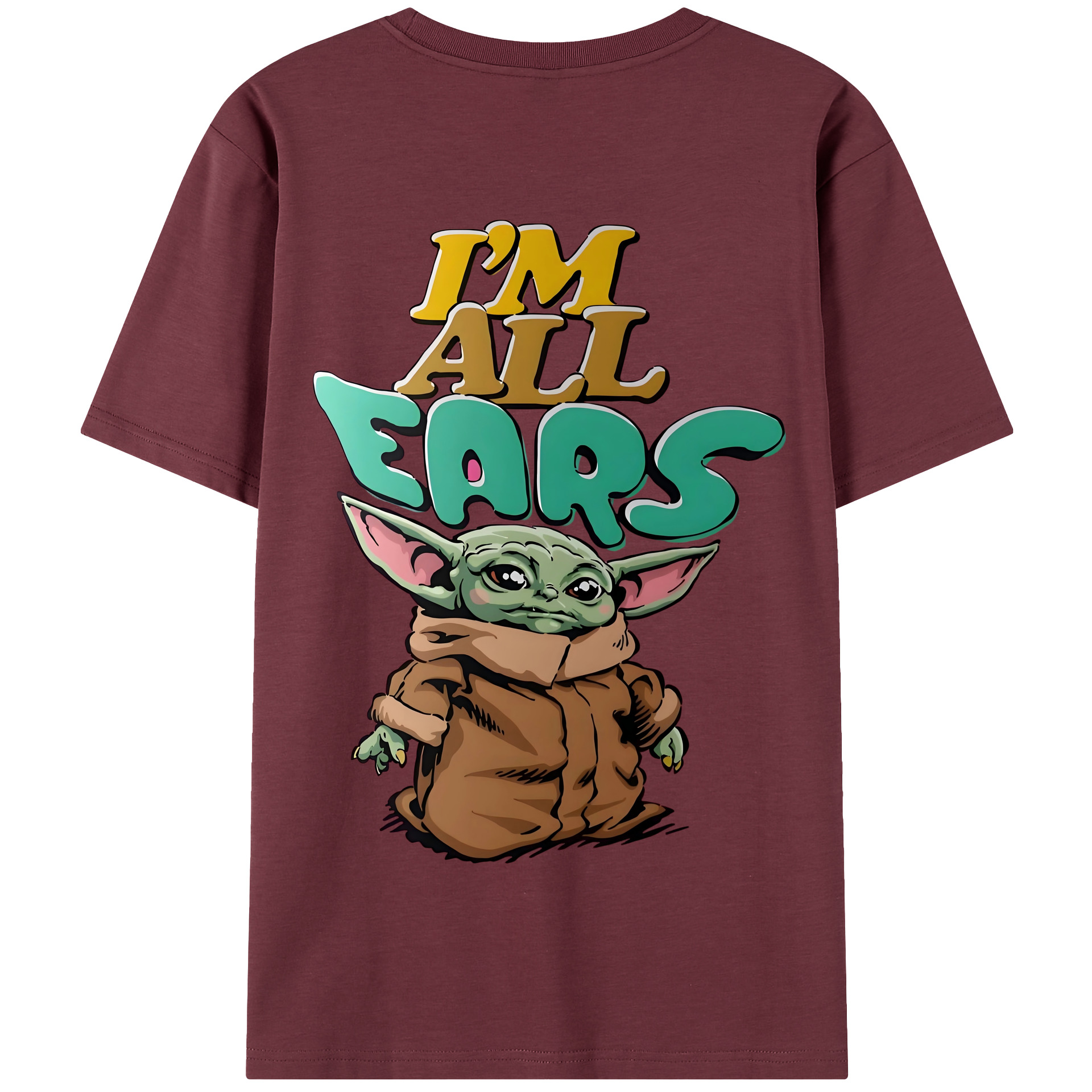 （画像用） スター・ウォーズ Star Wars 綿100％半袖Tシャツ（背面プリント）